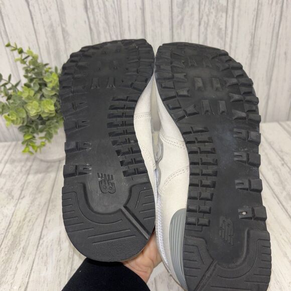 Womens Size 9.5 New Balance 574 Light Gray - Picture 6 of 7